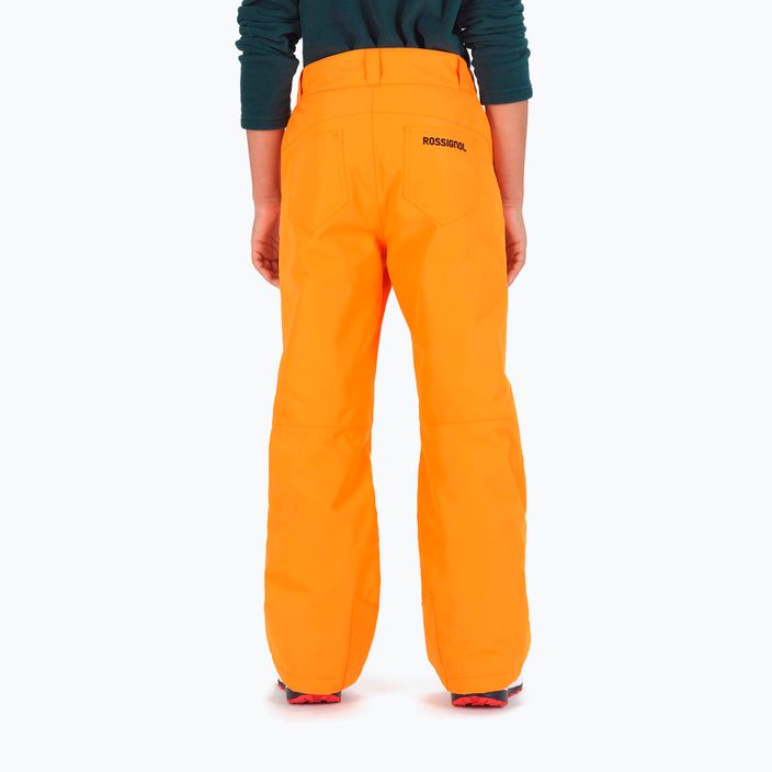Pantaloni da sci Rossignol per bambini Sci arancione 2