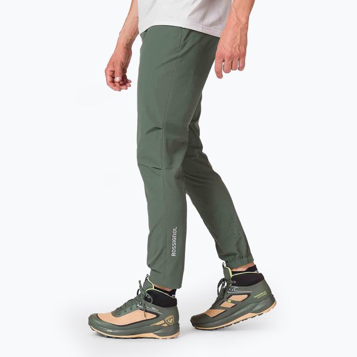 Pantaloni da trekking Rossignol SKPR da uomo verde ebano 2