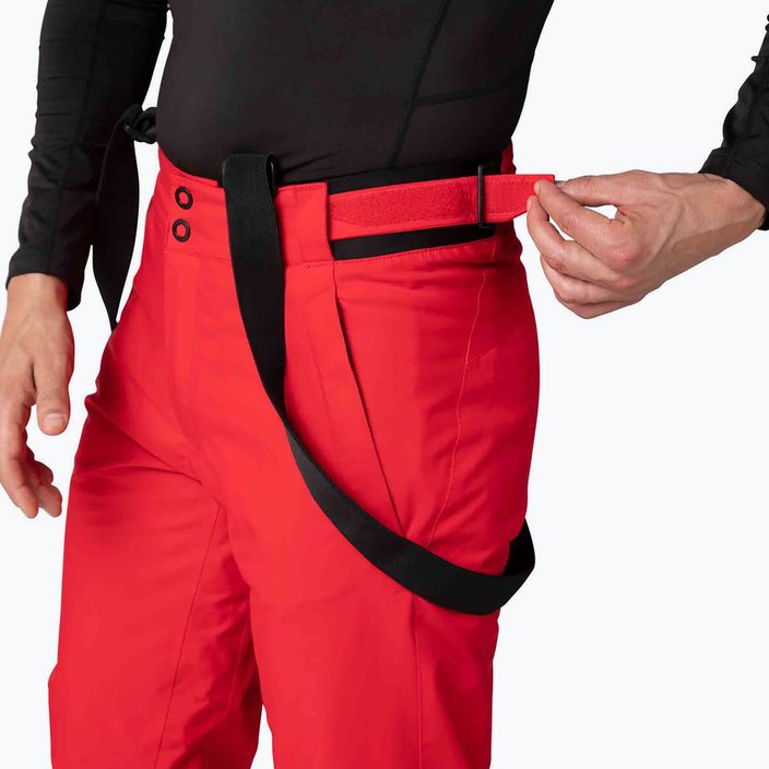 Rossignol pantaloni da sci da uomo Sci sport rosso 5