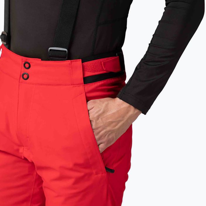 Rossignol pantaloni da sci da uomo Sci sport rosso 6