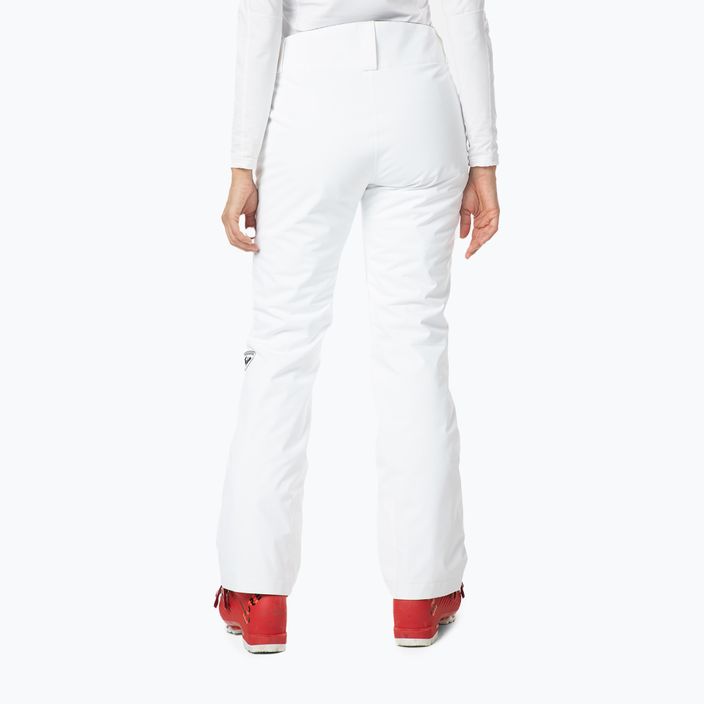 Pantaloni da sci da donna Rossignol Staci bianco 2