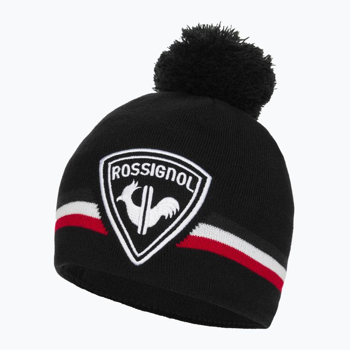 Rossignol Rooster Pompon nero berretto invernale da uomo 3