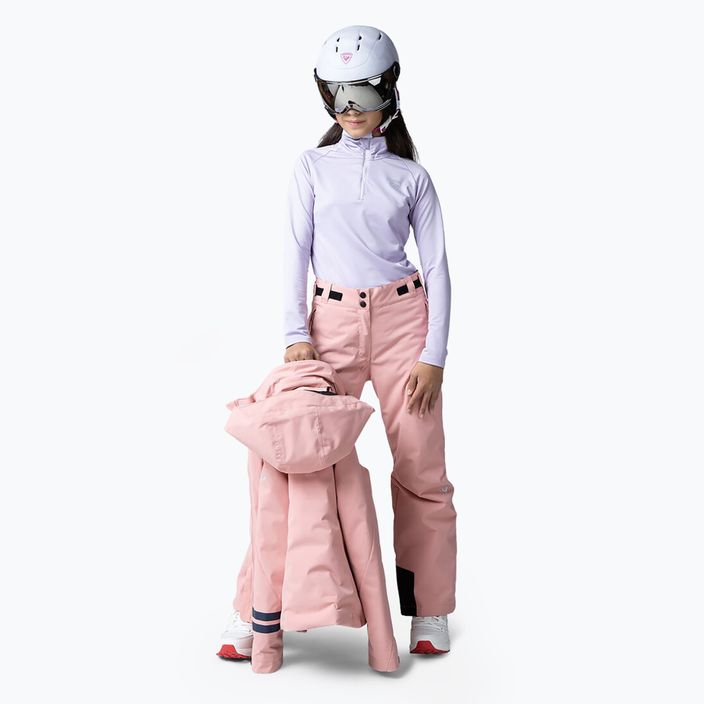 Rossignol Girl Ski cooper pantaloni da sci per bambini rosa 4