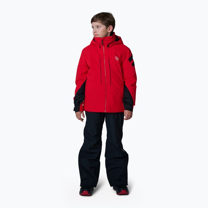 Rossignol Boy Ski sport giacca da sci rossa per bambini 2