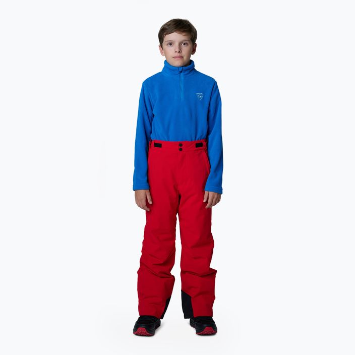Rossignol Boy Ski sport pantaloni da sci rossi per bambini 2