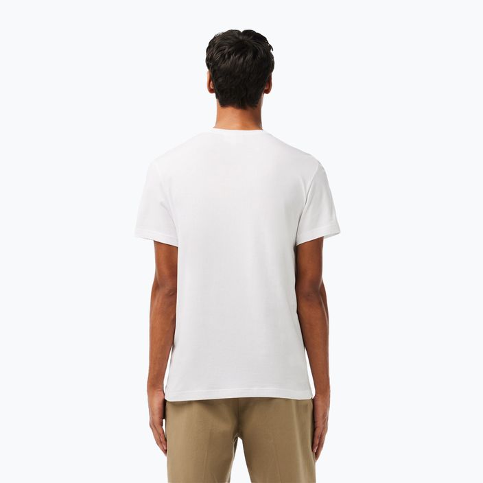 Maglietta Lacoste uomo TH2038 bianco 2