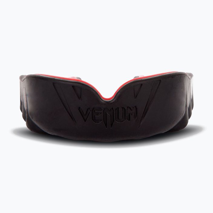 Venum Challenger protezione singola mascella nero/rosso 0616 4
