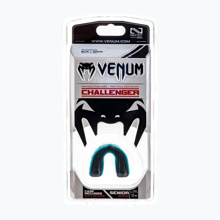 Protezioni Venum Challenger a mascella singola blu/nero 2047