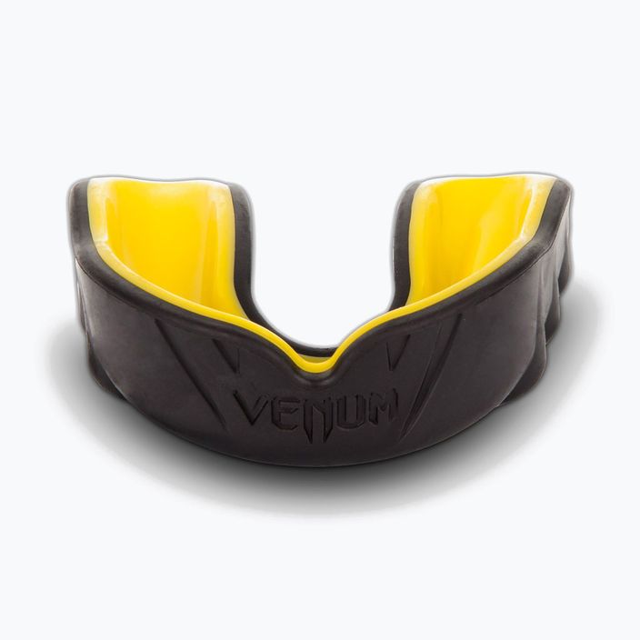 Venum Challenger protezione singola mascella nera e gialla 0618 3