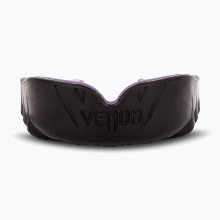 Protezioni Venum Challenger a mascella singola nere e viola 0618 3