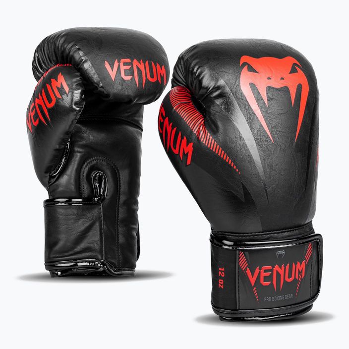Venum Impact guantoni da boxe neri VENUM-03284-100 8