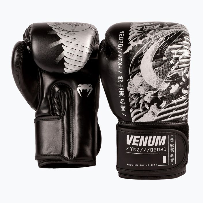Venum YKZ21 Boxing nero/bianco guanti da boxe per bambini 5