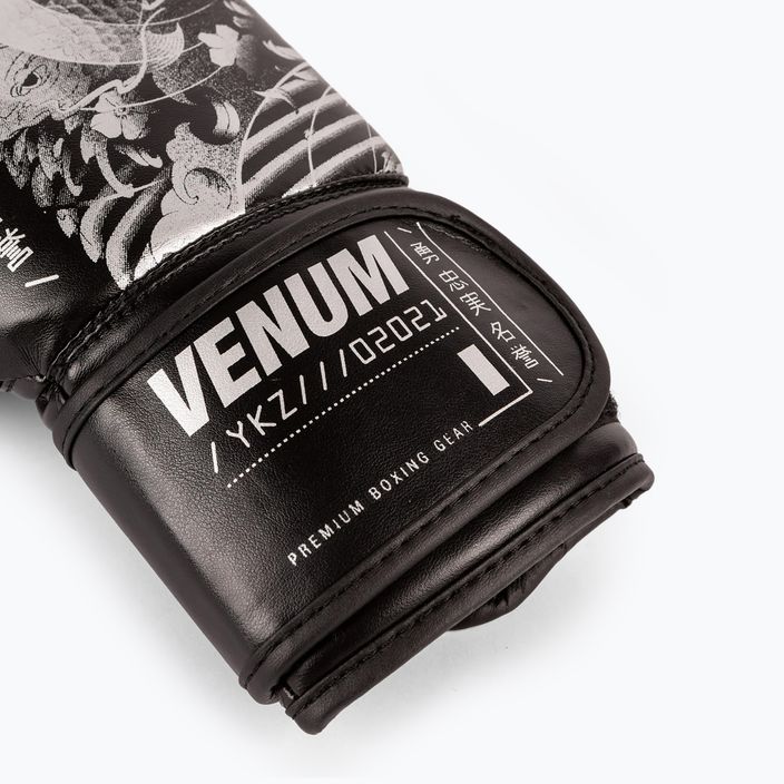 Venum YKZ21 Boxing nero/bianco guanti da boxe per bambini 8