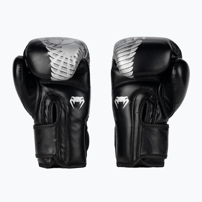 Venum YKZ21 Boxing nero/bianco guanti da boxe per bambini 2