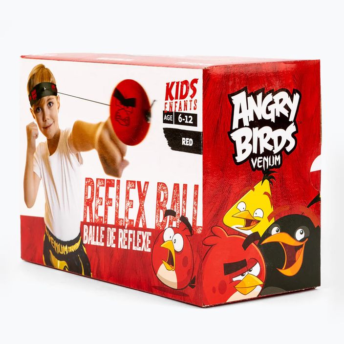 Palla riflettente per bambini Venum Angry Birds rosso 5