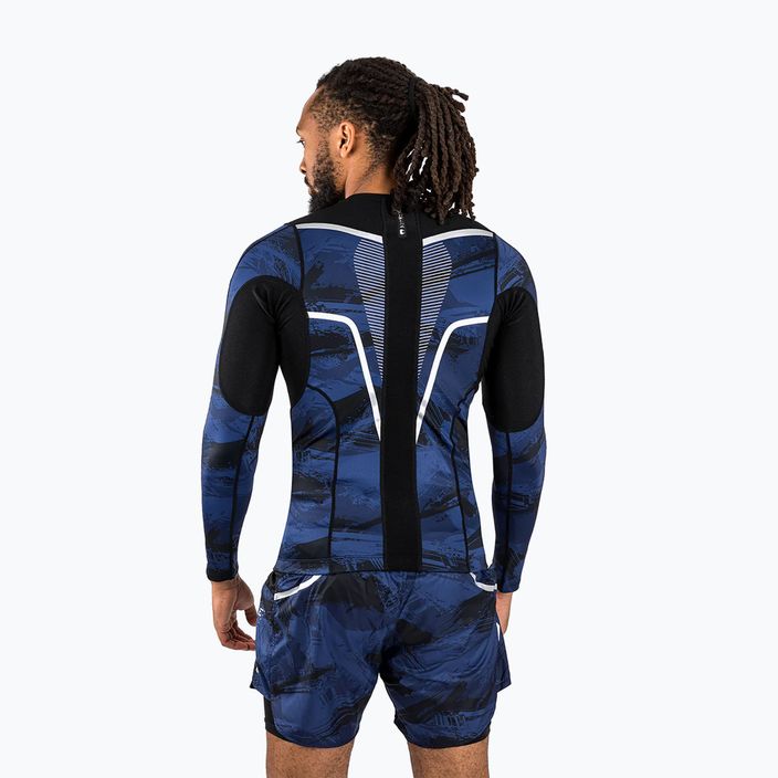 Venum Electron 3.0 Rashguard navy Longsleeve da uomo 3