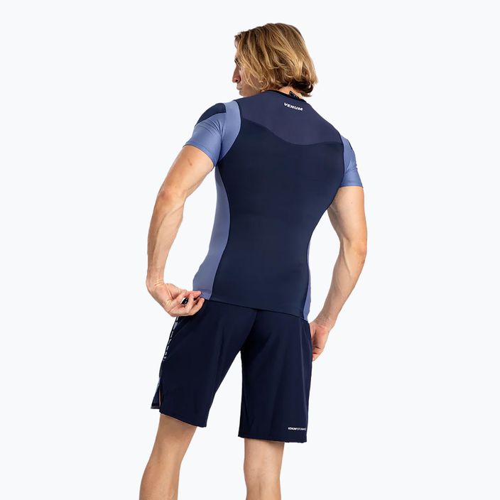 Venum Tempest Rashguard da uomo blu navy 3