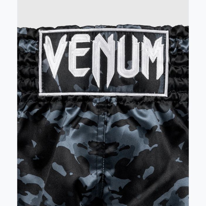 Pantaloncini da allenamento Venum Classic Muay Thai da uomo nero/camo scuro 4