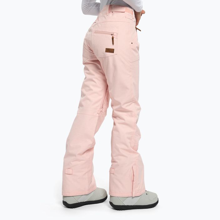 Pantaloni da snowboard donna ROXY Nadia argento rosa 3