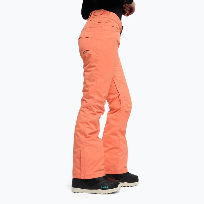 Pantaloni da snowboard donna ROXY Backyard fusion coral 3