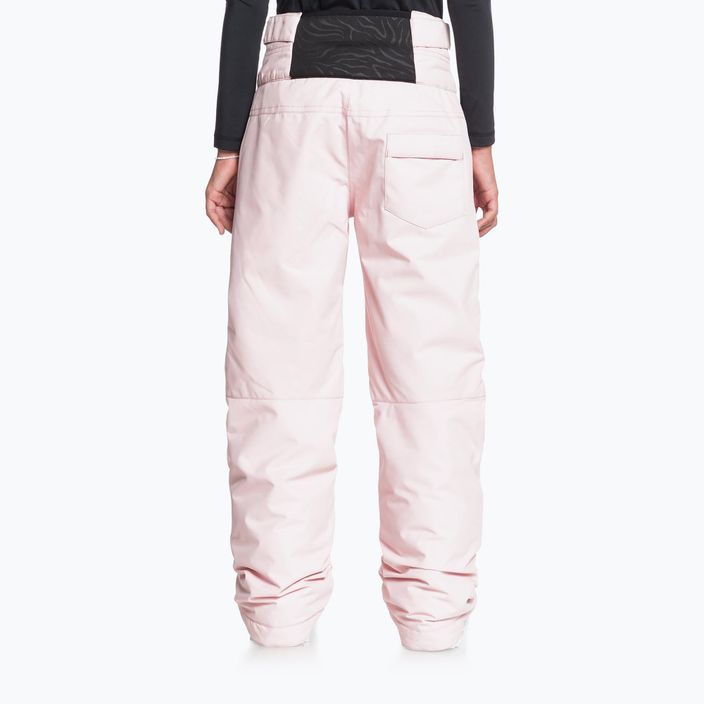 Pantaloni da snowboard per bambini ROXY Diversion rosa cipria 7