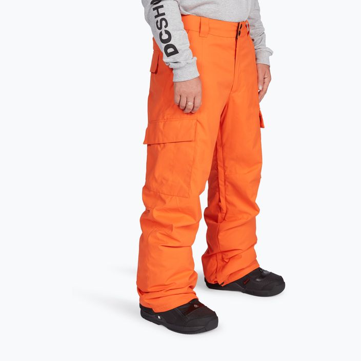 Pantaloni da snowboard DC Banshee orangeade da uomo 2