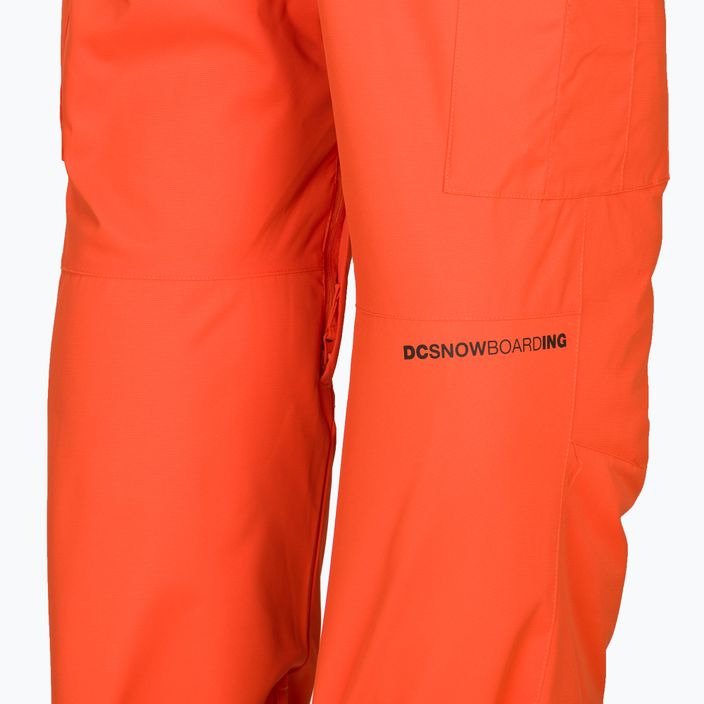 Pantaloni da snowboard DC Banshee orangeade da uomo 6