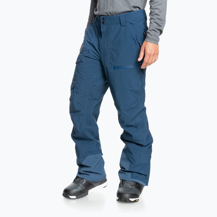 Pantaloni da snowboard Quiksilver Utility insignia blu per uomo 6