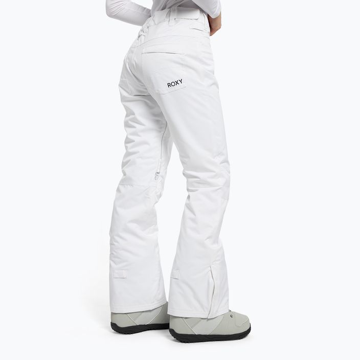 Pantaloni da snowboard donna ROXY Backyard bianco 3