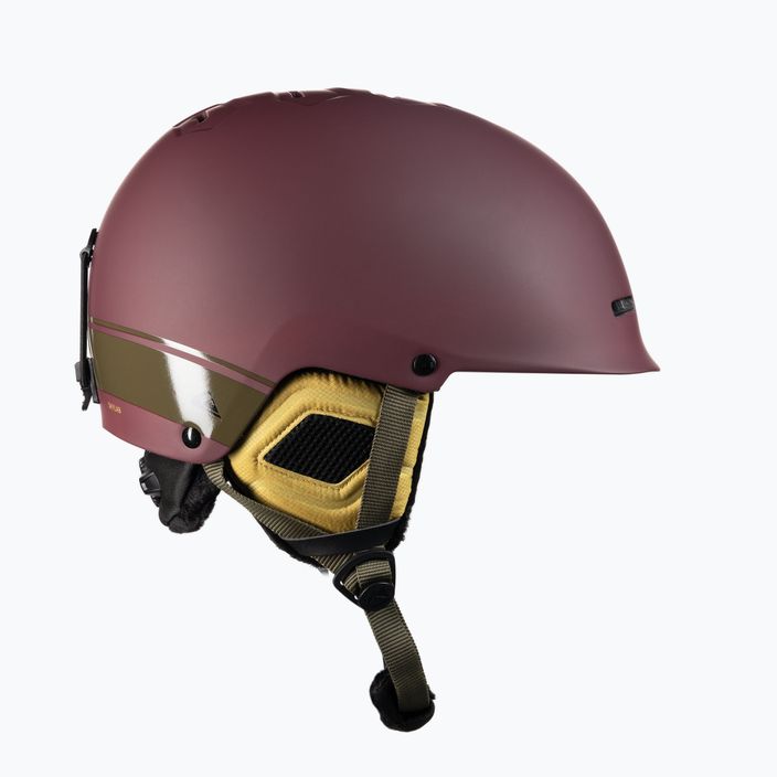 Quiksilver Skylab SRT casco da snowboard rrg0/ruby wine 4