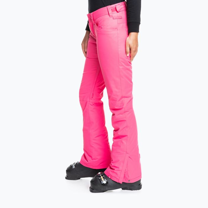 Pantaloni da snowboard da donna ROXY Backyard rosa 2