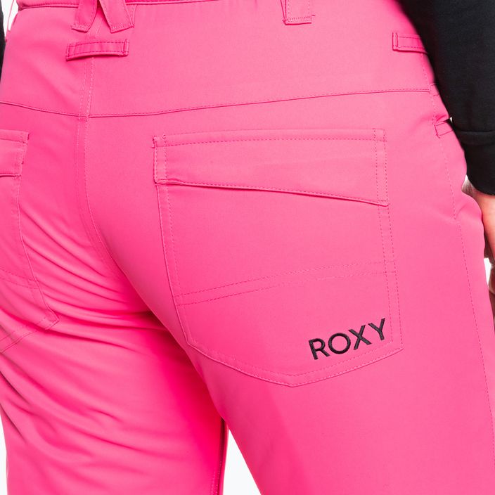 Pantaloni da snowboard da donna ROXY Backyard rosa 4