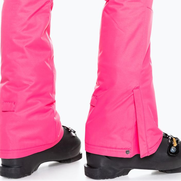 Pantaloni da snowboard da donna ROXY Backyard rosa 5