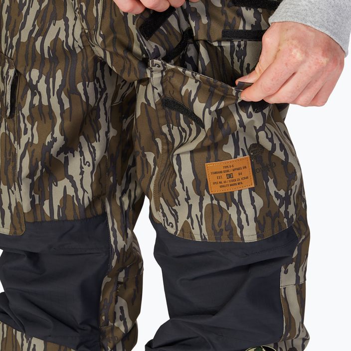 Pantaloni da snowboard DC Code mossy oak original bottomland per uomo 7
