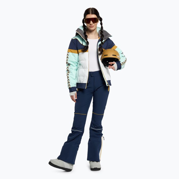 Pantaloni da snowboard donna ROXY Peak Chic blu medievale 2