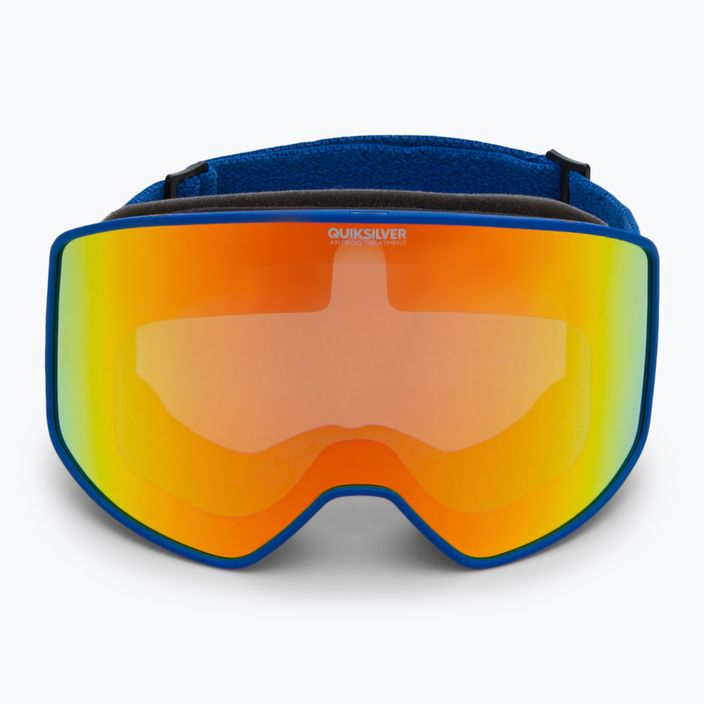 Occhiali da snowboard Quiksilver Storm bright cobalt/ml orange 2