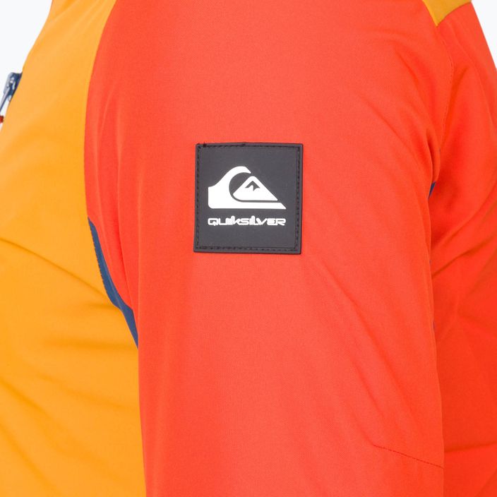 Quiksilver Kai Jones Ambition giacca da snowboard per bambini marrone olivello spinoso 6