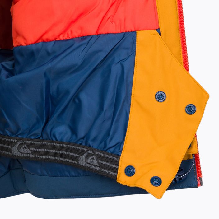 Quiksilver Kai Jones Ambition giacca da snowboard per bambini marrone olivello spinoso 9