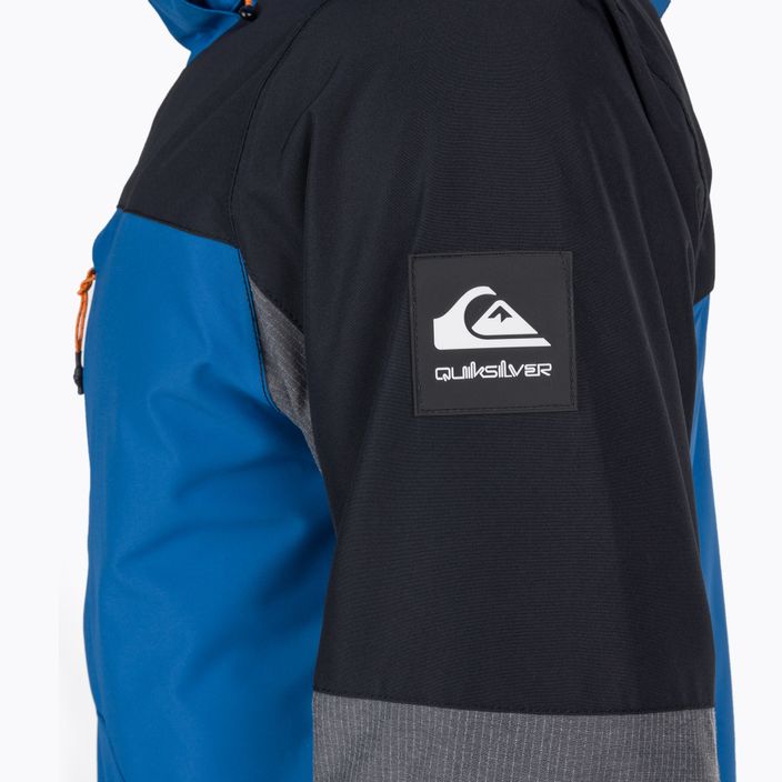 Quiksilver Mission Plus giacca da snowboard da uomo cobalto brillante 4