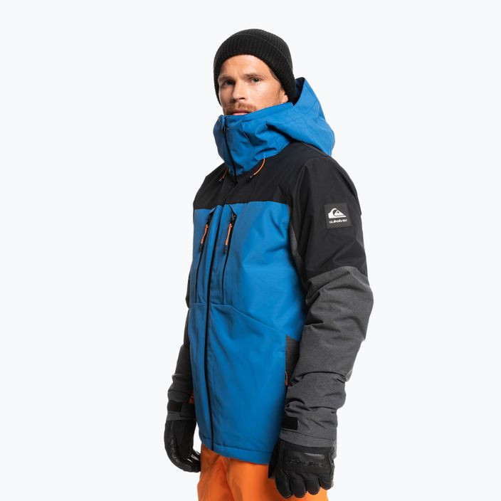 Quiksilver Mission Plus giacca da snowboard da uomo cobalto brillante 7