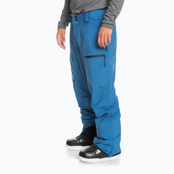 Pantaloni da snowboard Quiksilver Utility bright cobalt da uomo 6