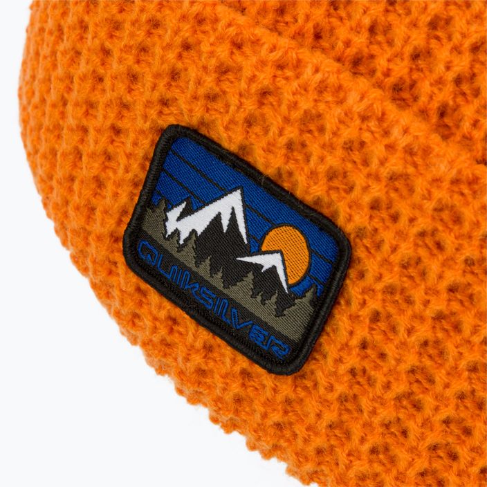 Quiksilver berretto invernale Tofino arancione ruggine 3