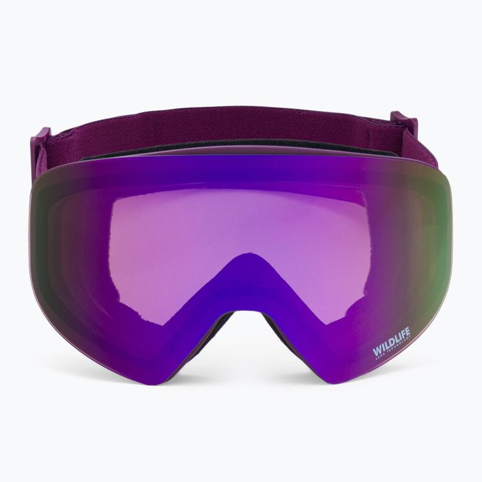 VonZipper Encore acai satin/wildlife cosmic chrome occhiali da snowboard 2