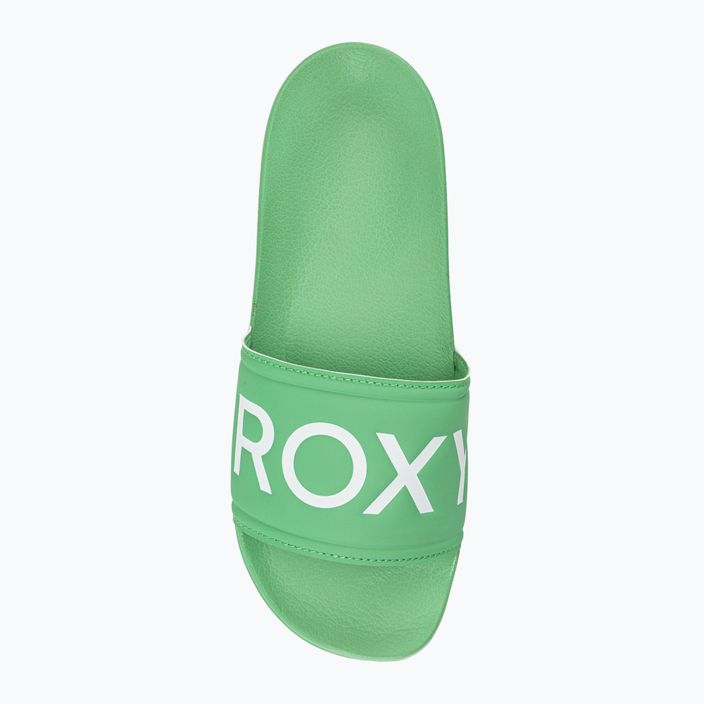 Infradito ROXY Slippy II da donna verde assenzio 6