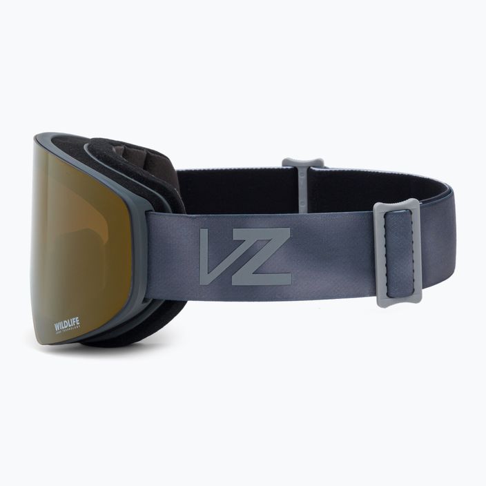 VonZipper Encore grigio uccello/bronzo selvatico cromato occhiali da snowboard 4