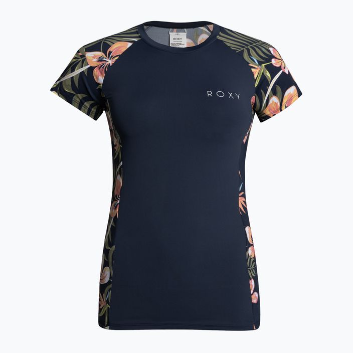 Maglietta da nuoto donna ROXY Stampata mood indigo tropical depht