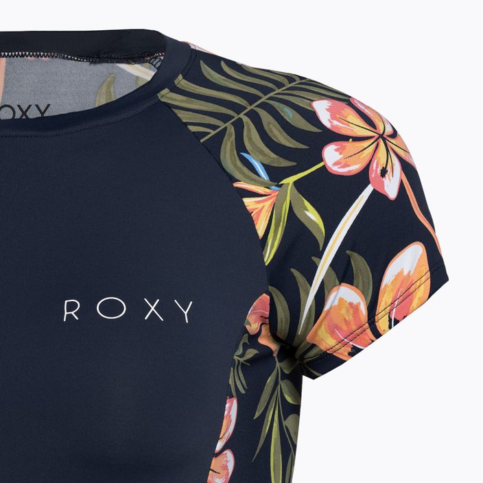 Maglietta da nuoto donna ROXY Stampata mood indigo tropical depht 3