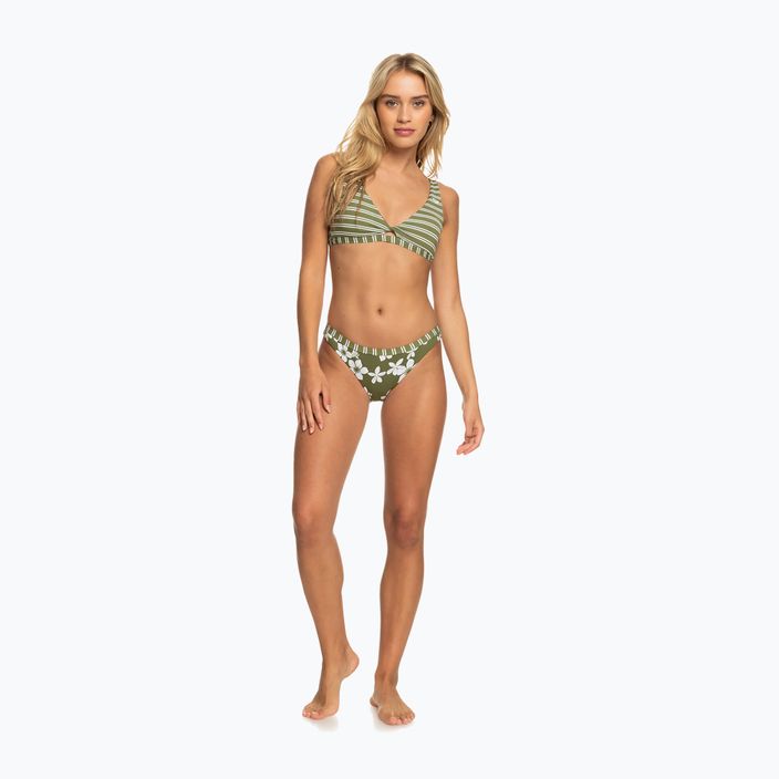 ROXY Retro Revo Moderato loden verde surfrider spirit slip per costumi da bagno 10