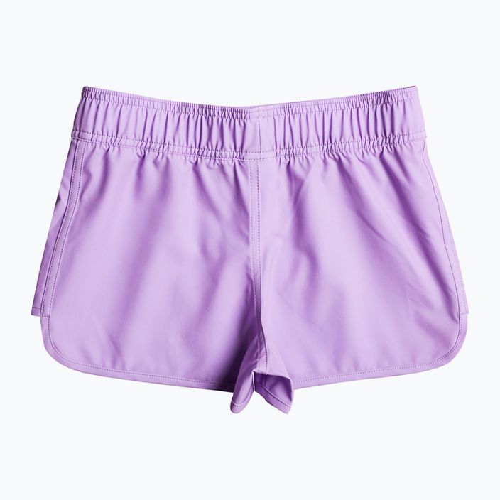 Pantaloncini da bagno per bambini ROXY Good Waves Only purple rose 2