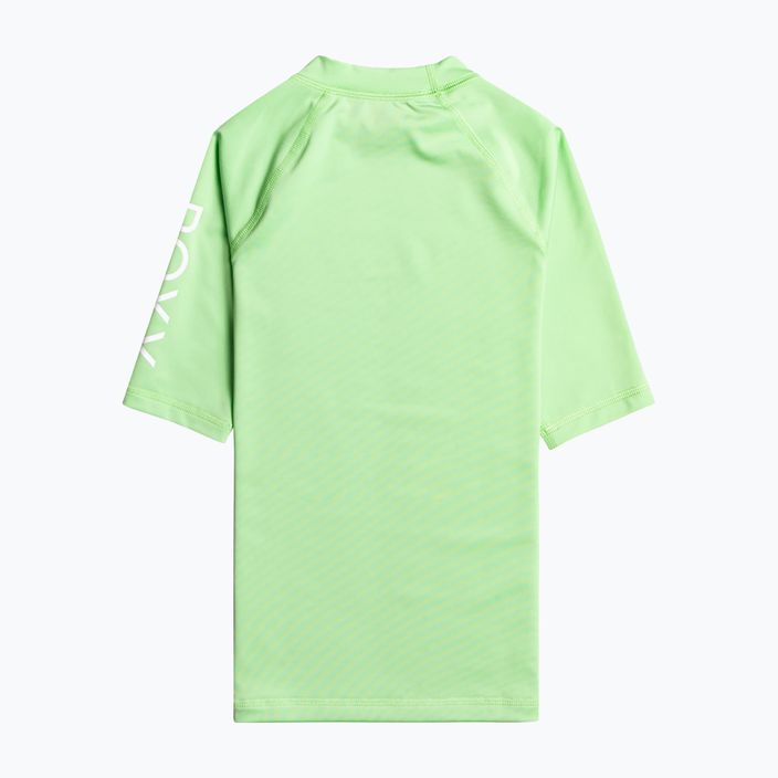 ROXY Wholehearted maglia da bagno per bambini verde pistacchio 2